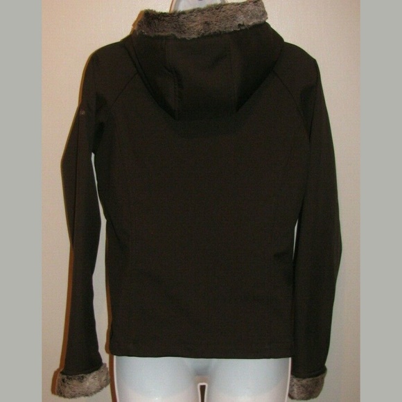 Women M Columbia Knit Track Hoodie Jacket - Picture 6 of 7